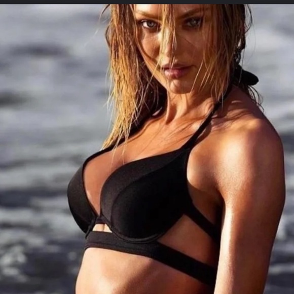 Victoria's Secret Double Banded Hottie Halter Bikini Top - Picture 2 of 5